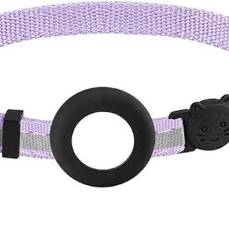 Collier réfléchissant pourchats et petits chiens - Collier anti-perte reglable pour animaux de compagnie