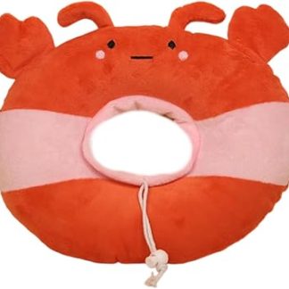 Ожерелье élisabéthain respirant pour Animal de Compagnie en peluche Taille reglable Lécher les playes Collier respirant pour convalances