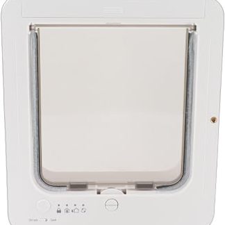 Активные ворота для ворот для животных, Fonctionnement Facile, Mécanismes Sûrs pour Chatière 10,24x11,61 Pouces