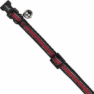 Nobby 53050-01 Reflect Necklace pour chat Rouge