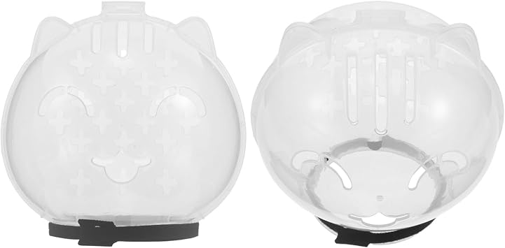 2 предмета Casque Anti-Morsure для чата Coque Transparente Protège Tête Confortable and Respirante Muserolle Sécurisée pour Туалетная вода и соки Chats Aggressifs