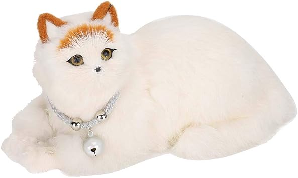 Ожерелье-клош SIXRUN для Animaux de Compagnie, Beau Collier для Chat et Chien, Fourniture для Animaux de Compagnie de Style Japonais Réglable для Chats Chiens en Nylon Blanc от 7,87 до 14,96 фунтов.