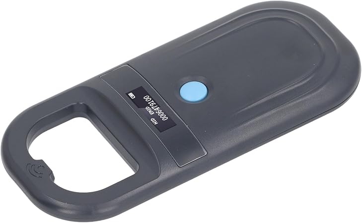 Сканер этикеток животных 134,2 кГц ISO11784 85 FDX B EMID, Lecteur Portable D'identification de Puces D'animaux pour la Gestion des Resources, расстояние до лекции 5,9 фунтов