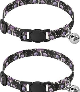 Набор из 2 ожерелий с грибами для украшения Violet Noir Facile à netyer