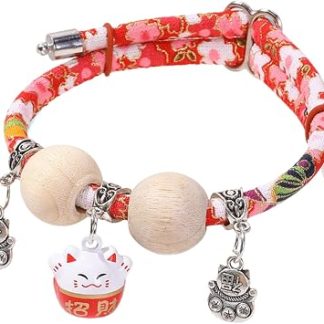 Collier Pour Chaton Кольер с жемчугом для женского чата | Букле Réglable Taille Unique Pour Races Petite Moyenne Grande Dressage Maison Jardin Promenade