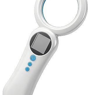 Dpofirs Scanner de Puces pour Animaux de Compagnie, Lecteur D'étiquette D'identification D'animal 134,2 кГц 125 кГц с экраном TFT 1,44 Pouces et Stockage de 500 Données, pour Chiens,