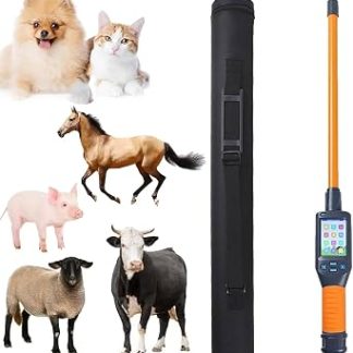 Lecteur/Scanner Micropuces Animaux Compagnie, Lecteur/Scanner Rfid Universel Portable Etiquettes Aurculaires D'animaux, Lecteur Puces Usb/Bluetooth, Arrêt Automatique Après 30 Secondes