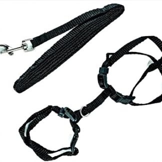 Harnais for Chiots et Chats 30–40 см — удобный, безопасный и регулируемый для животных Animaux de Compagnie.
