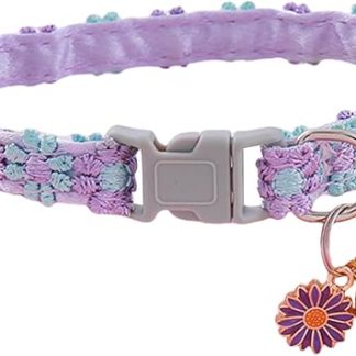 Collier Chat Avec Clochette Moyens Grands Chats Chiens Chiots Sécurité | Collier À Ouperture Rapide Avec Boucle De Sécurité Pour Chats, Chiens, Chiots, Animaux De