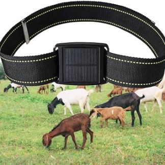 Traqueurs GPS d'animaux pour bétail - Солнечное питание, колье глубокое анти-купюр для pâturage en montagne
