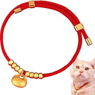 Ожерелье Nouvel An Chinois Pour Animaux Ожерелье Mignon Du Nouvel An | Китайские аксессуары для костюмов Mignon Pour Animaux De Compagnie, регулируемые, удобные Aux Chatons, Chiots Et Petits Chiens