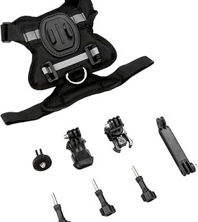 Harnais Gilet для чата Регулируемый вариант защиты от уклонения от уплаты налогов | Ремень Gilet с двойной опорой для камеры Petit Chat Pour toutes les Races для кемпинга, внутренней и внешней фотосъемки