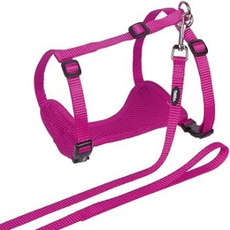 Nobby 88411-64 Harnais pourchat en maile framboise Taille L-XL