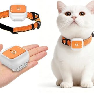 LICAEVEY Поддержка Suivi GPS для Animaux de Compagnie for Chiens et Chats, Suivi de Localization en Temps Réel с оповещениями SOS и геолокализации, Concepte Compacte с (версия для Америки)