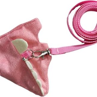 Harnais Lapin Vêtements Doux Mignons De Petits Animaux | Ансамбль Harnais et Laisse Réglable Petit Lapin Аксессуары Furet Aventure Plein Air Promenade Шатоны для пробежек Шиншилла