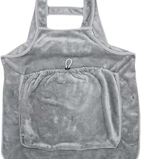 Harnais Porte-chat Sac en Polaire Corail с сумкой Регулируемая | Transporter Pour Chat Portable En Polaire Corail Pour Chiots et Races Petites à Moyennes, Soins et Туалетная вода