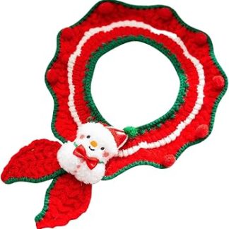 Шарп-де-колье де чат-д'ивер - Трикотажное изделие и шауд для чатов с маленькими детьми Бишон-фризе | Аксессуар для лапин шнауцеров чаты взрослые, элегантный и удобный, здоровый образ жизни