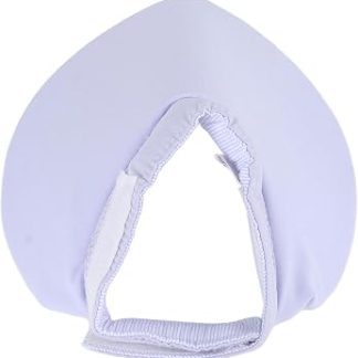 Bavoir Réglable pour Animaux de Compagnie, Léger, Doux et Confortable, pour éviter les Morsures de Léchage, адаптированный к салфетке Salive de Chat de Taille Moyenne (голубой цвет)