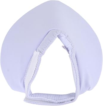Bavoir Réglable pour Animaux de Compagnie, Léger, Doux et Confortable, pour éviter les Morsures de Léchage, адаптированный к салфетке Salive de Chat de Taille Moyenne (голубой цвет)