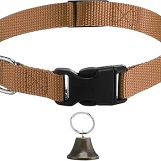 Колье Pour Chèvre Anti-Perte, Son Clair | Колье À Cloche De Pâturage Pour Cheval Et Mouton Boucle À Dégagement Rapide, Tour De Cou Pour Chèvre, Pâturage À La Ferme,