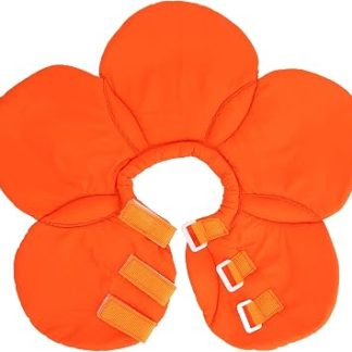 Collier de convalescent супле для чата - Imperméable et reglable - Pour chiens etchats - Fleur d'oranger - Taille M