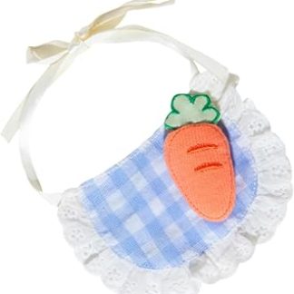 Колье Pour Chien Bandana - Foulard Pour Chat | Бандана Réglable Pour | Chiot À Motif De Carotte Pour Petits Chiens Et Chats, Écharpe Décorative Pour Fêtes De Orange Vert