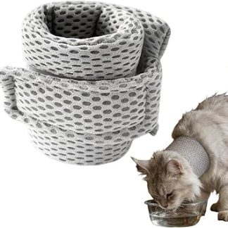 Cône pour Chat Респирант Удобный Регулируемый | Collier de Repos Souple pour Chien pour Chiot Chatton Tête Cou Intérieur Extérieur Maison Campagne Récupération