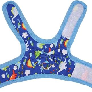 HEEPDD Harnais et Laisse de Gilet pour Chat, мотив «Динозавр» с респираторными полосами для Petits Animaux de Compagnie Harnais et Laisse de Gilet for Chat, полиэстер Nan Petites Fournitures pour