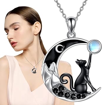 Pendentif Collier Chat — Бижутерия и элегантные аксессуары | Элегантное и прочное колье с детальным и современным дизайном, уникальное индивидуальное решение для женщин и девушек.
