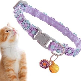 Collier Chat Avec Clochette Аксессуары Sécurité Charme Mode Petits Et | Collier Boucle Sécurité Pour Chats, Chiens, Chiots, Animaux De