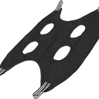 Asixxsix Harnais de Hamac de туалетная бумага для чата, écharpe de Retenue pour Animaux de Compagnie avec Fermeture à Boucle à Crochet pour Couper les Ongles, Nettoyage des Dents des Oreilles, (L)