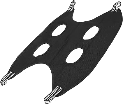 Asixxsix Harnais de Hamac de туалетная бумага для чата, écharpe de Retenue pour Animaux de Compagnie avec Fermeture à Boucle à Crochet pour Couper les Ongles, Nettoyage des Dents des Oreilles, (L)