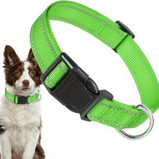 Регулируемое колье для Chiot, Колье для Chien из нейлона, Collier pour | Animaux de Compagnie en Nylon Respirant — Confortable et Respirant, Collier de Chat en pour Divers Chats