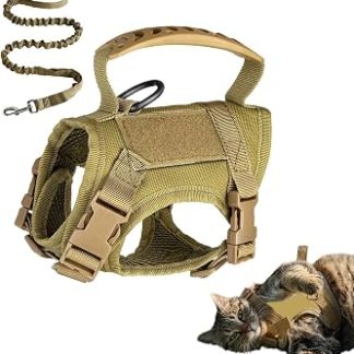 Harnais Vestiaire pour Chat Реглабле Респирант Комфортный | Идеально подходит для маленьких детей в большом стиле для набережной, тренировок, кемпинга, Toutes Tailles S M L