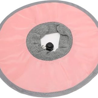 Generic Collier de Récupération pour Chat Réglable et étanche, Collier Elizabeth Anti-léchage pour Post-surgery for Chats de Différents âges ou Tailles en Polyester (M)