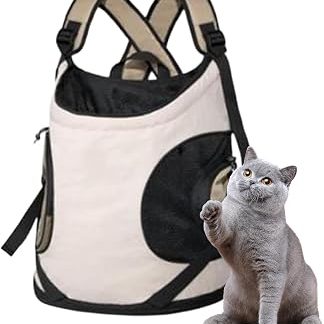 Сумка для чатов. Удобная двойная регулируемая бретелька | Porte-pour Chats et Animaux Pour туалетные принадлежности Balades Randonnées Sorties Courtes Chiot Petits