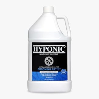 HYPONIC - Шампунь для глубокой очистки шерсти собак Grooming Artist - Гипоаллергенный - Идеально подходит для белой и/или грязной шерсти - Лаванда, ромашка, мята перечная, шиповник - Сделано в Корее - 3,8 л