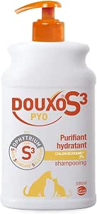 Очищающий шампунь Douxo S3 PYO для собак и кошек с раздражениями, прыщами или корочками, 500 мл