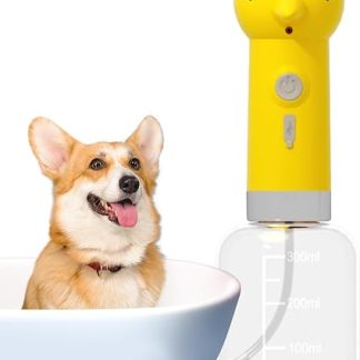 Distributeur De Shampoing pour Chiens Anti-Bouchage Léger Automatique