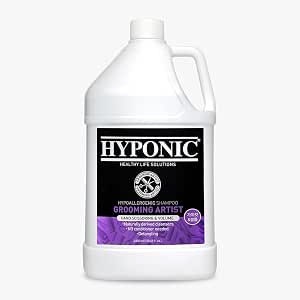 HYPONIC - Шампунь для придания объема шерсти кудрявым/вьющимся собакам от Grooming Artist - Гипоаллергенный - Идеально подходит для грумеров - Фрезия, лаванда, ромашка, мята перечная - Сделано в Корее - 3,8 л
