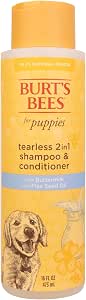 Шампунь и кондиционер для собак Burt's Bees 2-в-1 с пахтой и льняным маслом, 473 мл