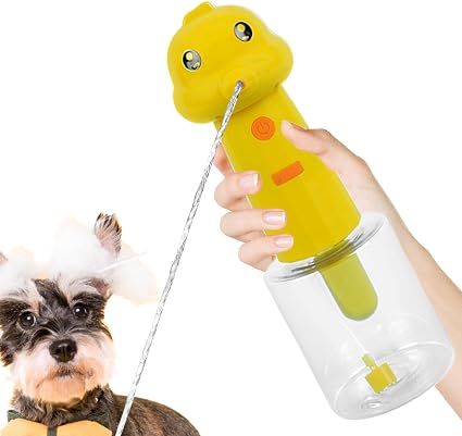 Distributeur De Shampoing pour Chien - Pulvérisateur À Bulles Automatique
