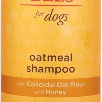 Овсяный шампунь для собак Burt's Bees | С коллоидной овсянкой и медом | Увлажняющий и питательный, не тестируется на животных, без сульфатов и парабенов, сбалансированный pH для собак - Сделано в США, 473 мл