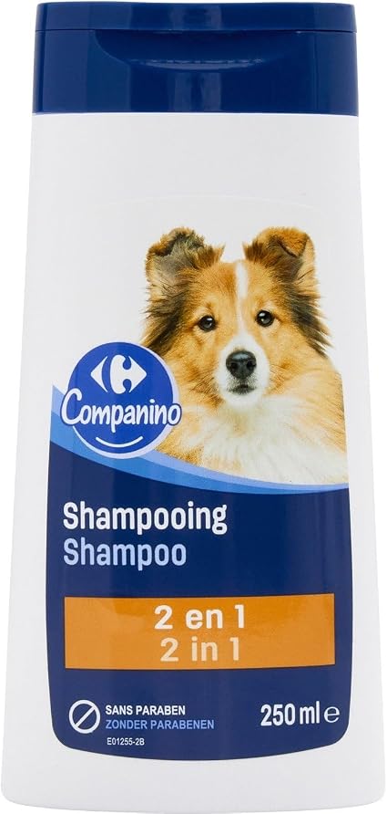 Générique Carrefour — Шампунь 2 в 1 Nettoyant et Démêlant, Douceur et Soin pour Chien, 250 мл — Лот 3