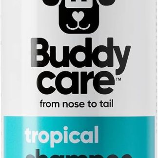 Шампунь Buddycare Tropical - Шампунь для глубокого очищения для собак - Освежающий аромат - С алоэ вера и провитамином B5 (500 мл)