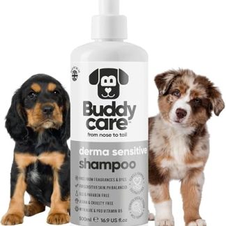 Шампунь Dermo-Sensitive от Buddycare - шампунь для собак с чувствительной кожей - с алоэ вера и провитамином B5 (500 мл)