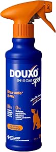 Спрей для распутывания шерсти DOUXO Skin & Coat Spa - ультрабезопасный спрей для собак, 340 мл. Безопасно распутывает и питает шерсть, делает ее мягкой, шелковистой и без спутывания. Формула бережно воздействует на кожу.