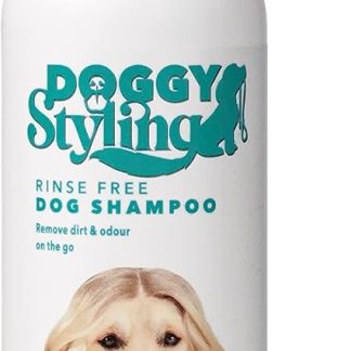 Шампунь для укладки шерсти собак Doggy Styling, не требующий смывания, очищает и питает кожу и шерсть, помогает удалить грязь и неприятный запах, с ароматом алоэ вера, 250 мл.