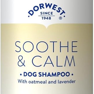 Шампунь для собак Dorwest Soothe & Calm, 500 мл, полностью натуральный, специально разработан для чувствительной кожи, обладает успокаивающими свойствами - гипоаллергенный шампунь для собак.