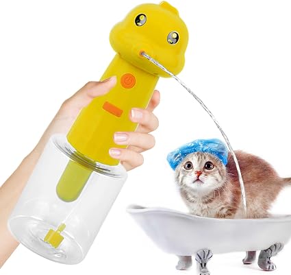 Дистрибьютор De Savon Pour Chien | Перезаряжаемые аксессуары Pulvérisateur Automatique Étanche - Distributeur De Shampoing Pour Chien Électrique - Pour La Salle De Bain La Cuisine L Évier Les туалетные принадлежности